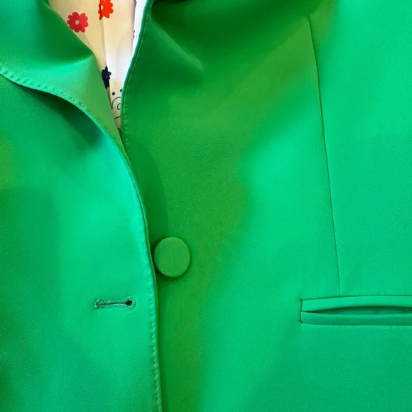 Vilagallo Green Blazer - Picture 5 of 5